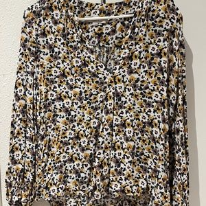 Loft Floral Blouse